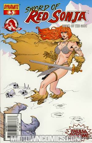 Sword Of Red Sonja Doom Of The Gods #3 Cover B Regular Aaron Lopresti Cover