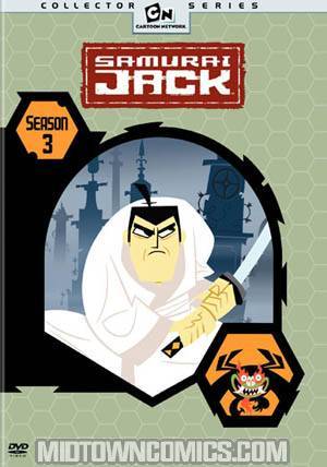 Out of Print Samurai Jack Season 3 DVD