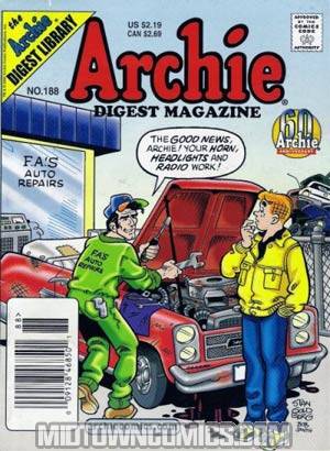 Archie Digest Magazine #188