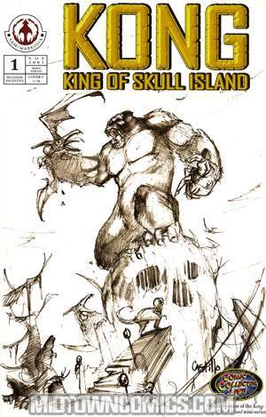 Kong King Of Skull Island #1 Incentive Sketch Cover