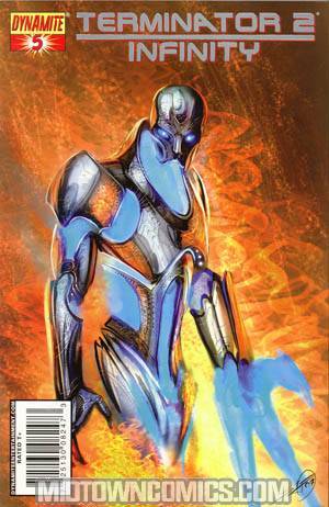 Terminator 2 Infinity #5 Cover E Cyberdyne Foil Cover