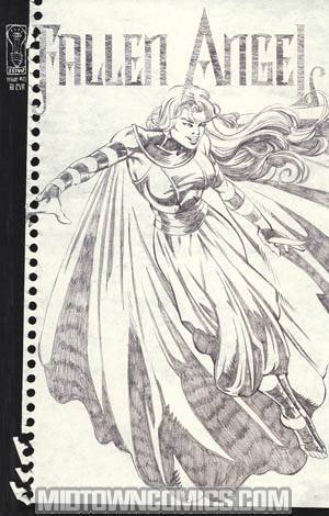 Fallen Angel Vol 2 #22 Cover B Incentive JK Woodard Sketch