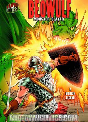 Graphic Universe Beowulf Monster Slayer HC