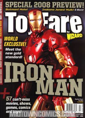 Toyfare #126 Iron Man Movie Cvr