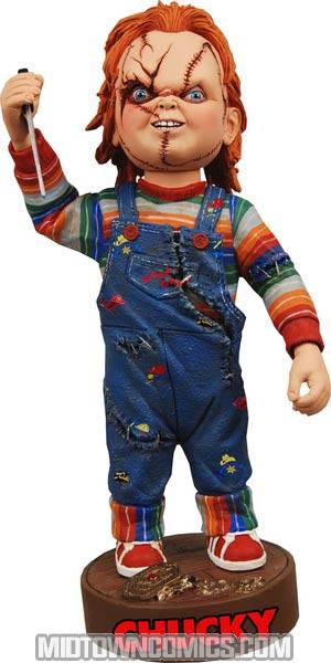 Seed Of Chucky Damaged Chucky Head Knocker