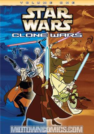 Out Of Print Star Wars Clone Wars Vol 1 DVD