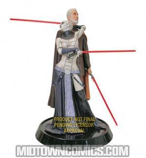 Star Wars Asajj Ventress & Count Dooku Statue
