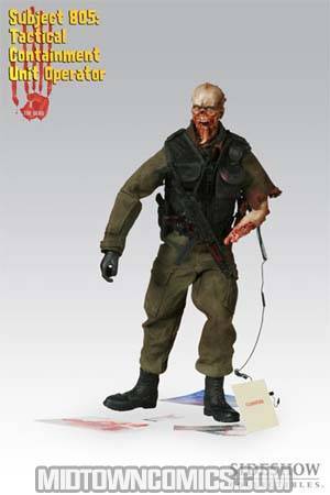 Dead Subject 805 Tactical Containment Unit Operator 12-Inch Action Figure