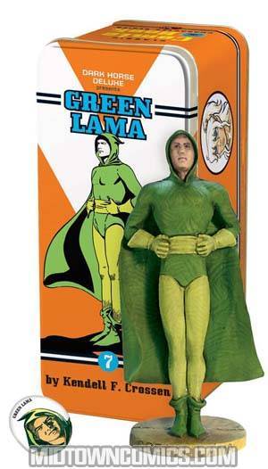 Classic Comic Book Characters #7 The Green Lama Mini Statue