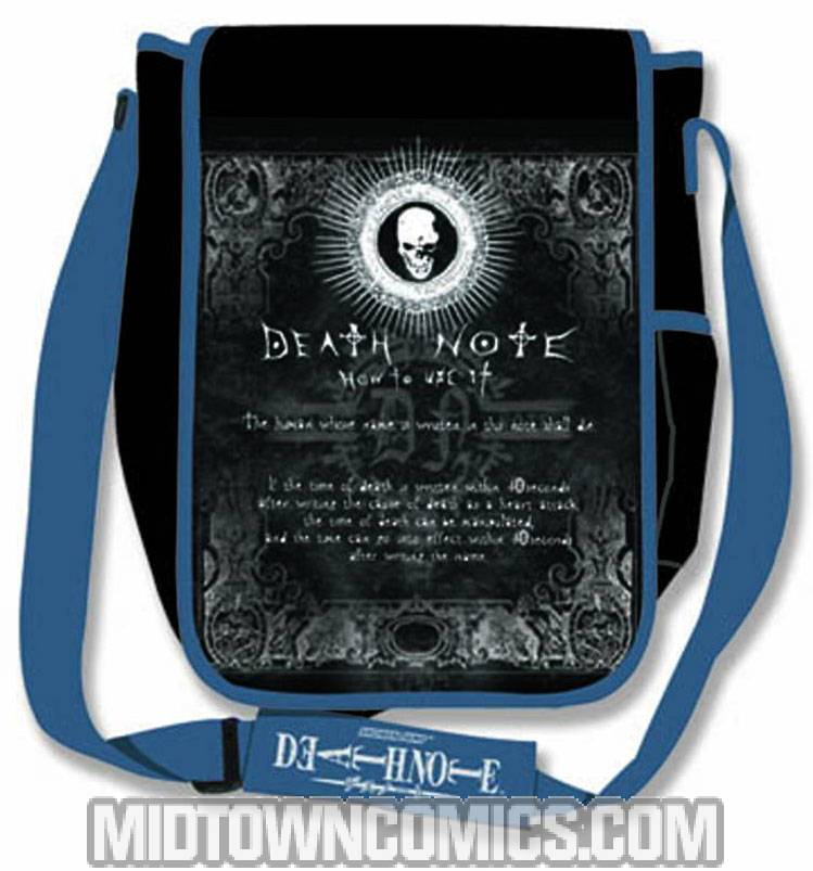 Death Note Cover Messenger Bag