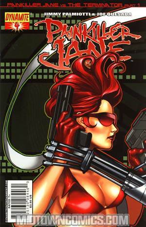 Painkiller Jane Vol 3 #4 Regular Painkiller Jane Left Side Cover