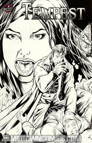 Tempest (Big City Comics) #2 Incentive Black And White Variant Cover