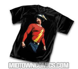 Jay Garrick Flash by Alex Ross T-Shirt Large