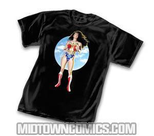 Justice Wonder Woman by Alex Ross T-Shirt Large
