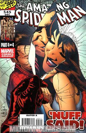 Amazing Spider-Man Vol 2 #545 Cover A Joe Quesada Cover (One More Day Part 4) 