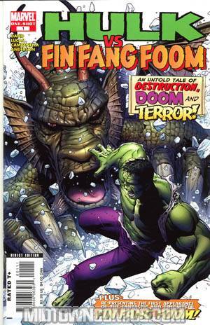 Hulk vs Fin Fang Foom One Shot