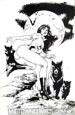 Vampirella Quarterly #3 Fall 2007 Black & White Lan Medina Edition