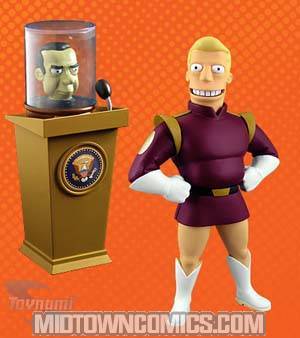 Futurama Series 2 Zapp Brannigan Action Figure