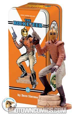 Classic Comic Book Characters #12 The Rocketeer Mini Statue