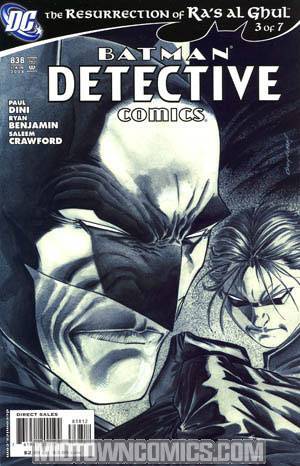 Detective Comics #838 2nd Ptg (Resurrection Of Ras Al Ghul Part 3)