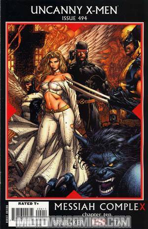 Uncanny X-Men #494 Cover A Regular David Finch Cover (X-Men Messiah CompleX Part 10)