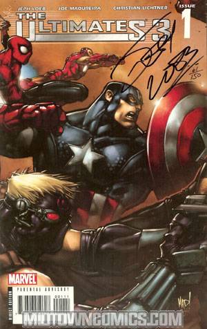 Ultimates 3 #1 Cover H Signed Edition