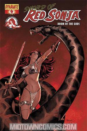 Sword Of Red Sonja Doom Of The Gods #4 Cover A Paul Renaud Cover
