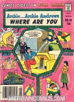 Archie Archie Andrews Where Are You Comics Digest Magazine #19