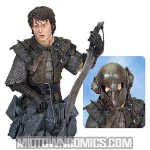 Lord Of The Rings Frodo In Orc Armor Bust