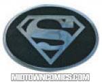 Superman Black And Silver Buckle