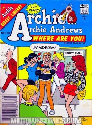 Archie Archie Andrews Where Are You Comics Digest Magazine #78