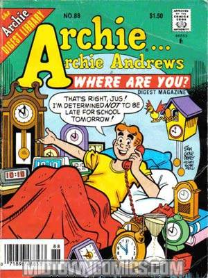 Archie Archie Andrews Where Are You Comics Digest Magazine #88