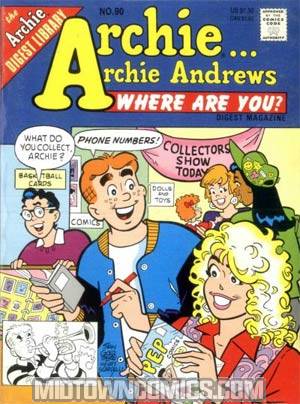 Archie Archie Andrews Where Are You Comics Digest Magazine #90