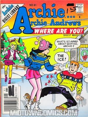 Archie Archie Andrews Where Are You Comics Digest Magazine #91