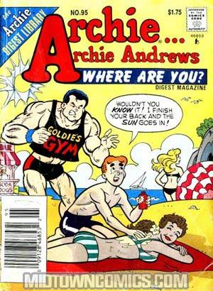 Archie Archie Andrews Where Are You Comics Digest Magazine #95