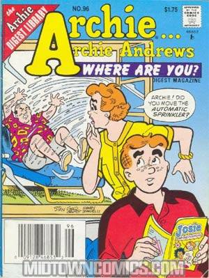 Archie Archie Andrews Where Are You Comics Digest Magazine #96