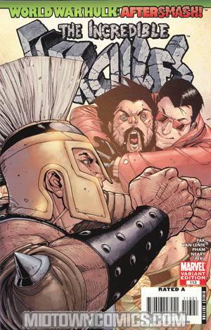 Incredible Hercules #113 Cover B Incentive Bob Layton Variant Cover