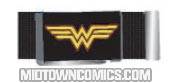 Wonder Woman Black Web Belt