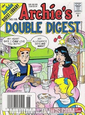 Archies Double Digest Magazine #106