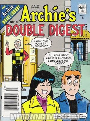 Archies Double Digest Magazine #107