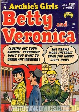 Archies Girls Betty And Veronica #9