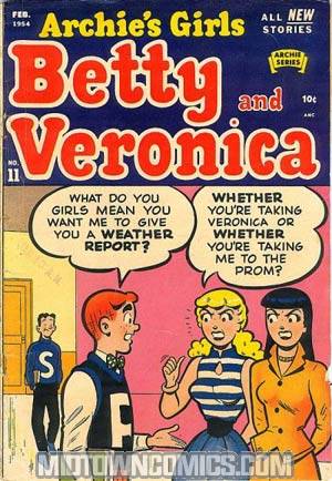 Archies Girls Betty And Veronica #11