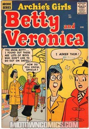 Archies Girls Betty And Veronica #33