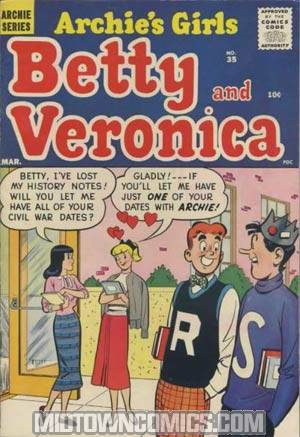 Archies Girls Betty And Veronica #35