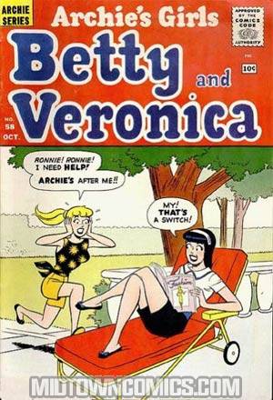 Archies Girls Betty And Veronica #58