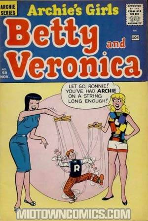 Archies Girls Betty And Veronica #59