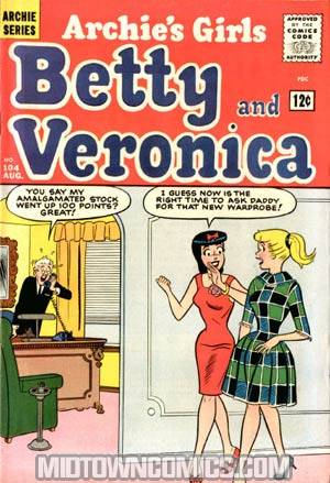 Archies Girls Betty And Veronica #104