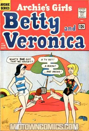 Archies Girls Betty And Veronica #106