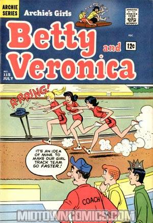 Archies Girls Betty And Veronica #115