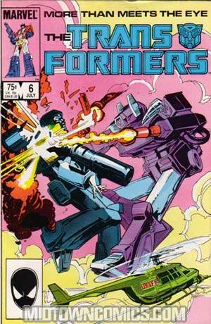 Transformers #6 Cover B 2nd Ptg